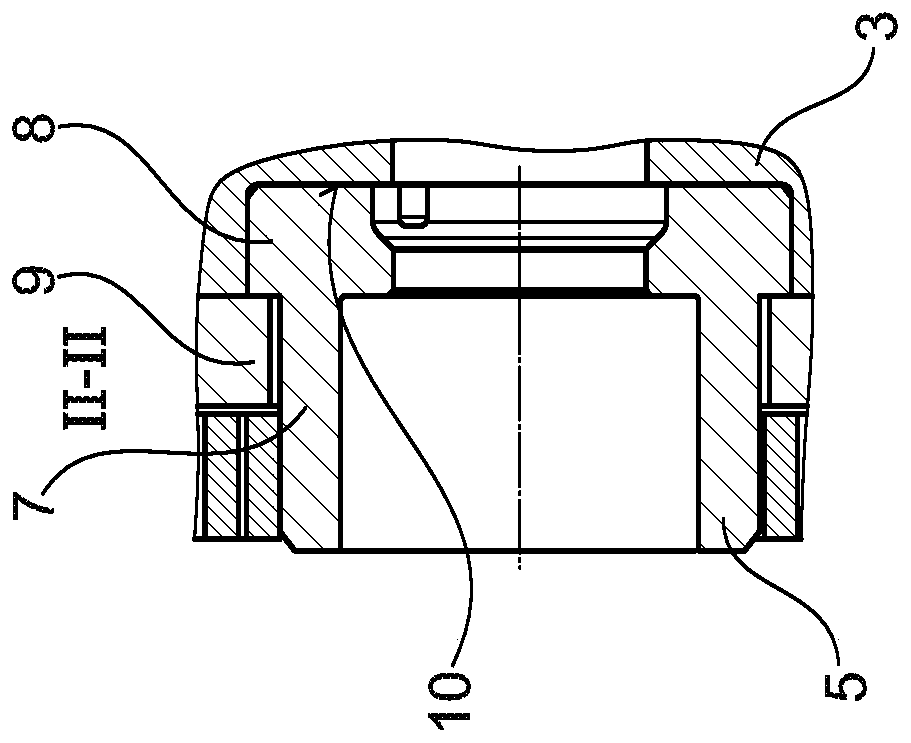 Camshaft adjuster having stator and rotor with spring receptacle concentric thereto