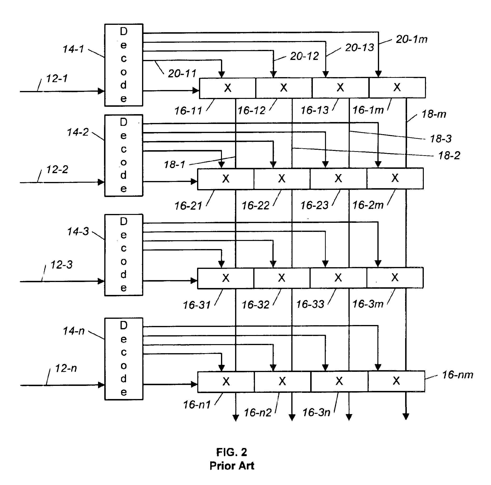 Scalable self-routing superconductor switch