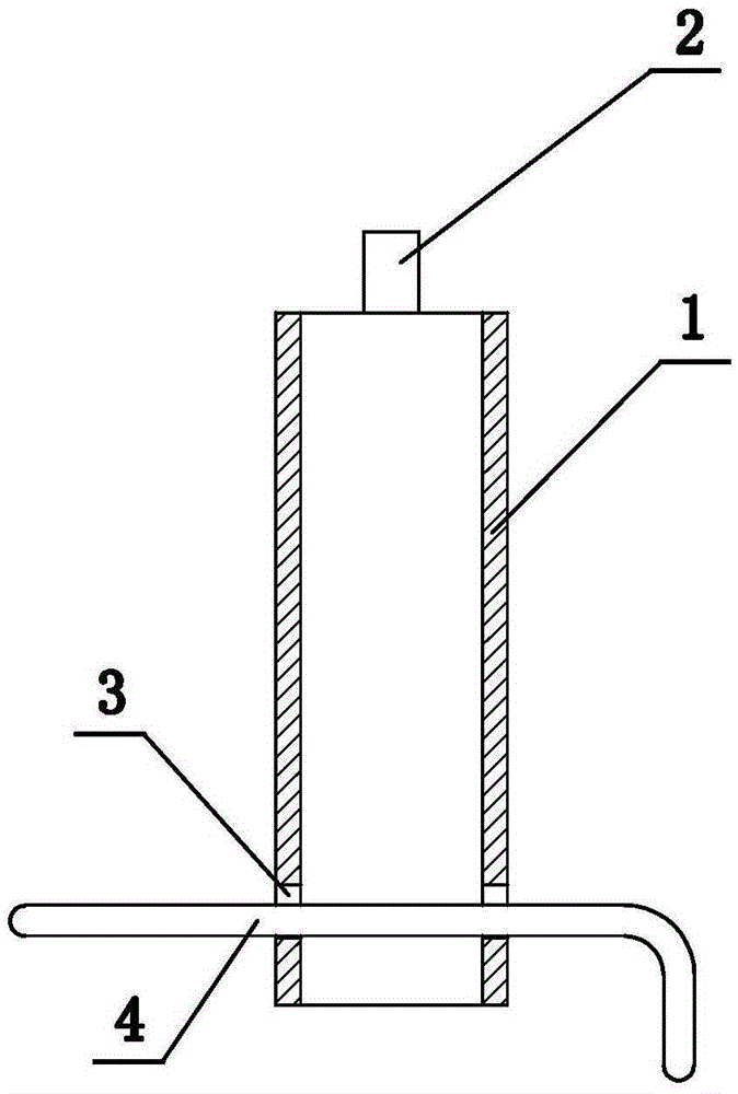 Fastener for valve core of butterfly valve