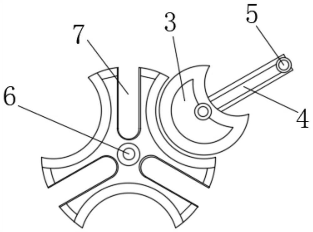 Automatic feeding device based on transformer iron core production