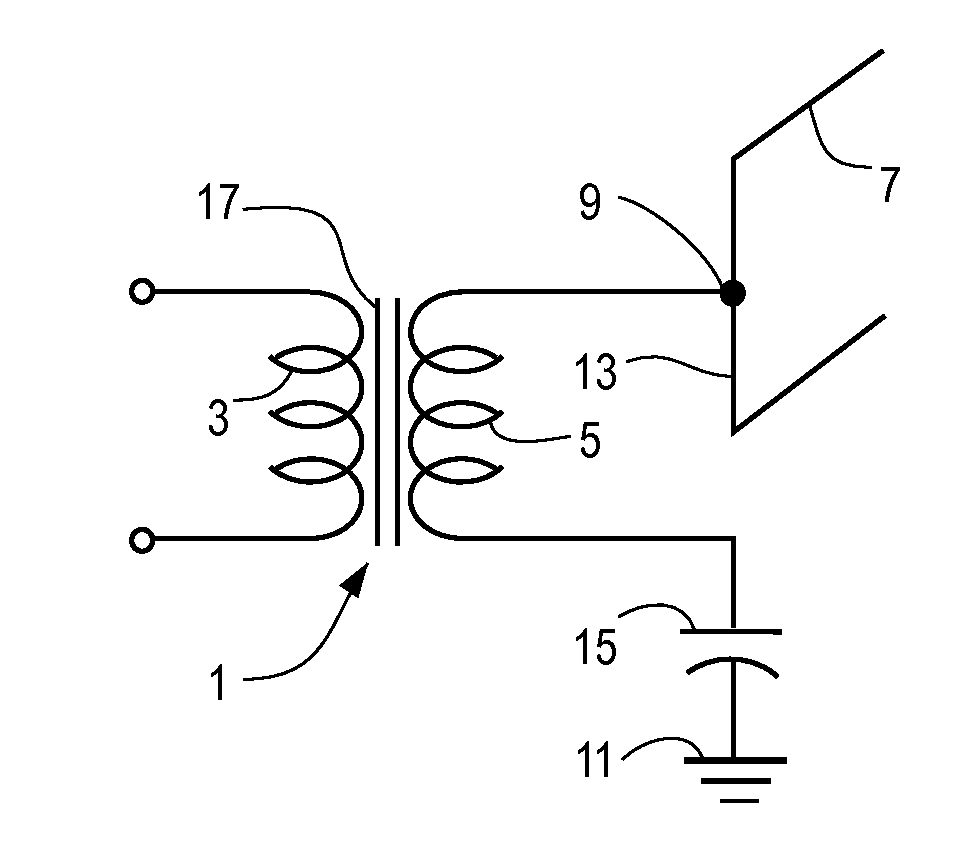 Method and system for injecting RF signal into a fluid-containing system