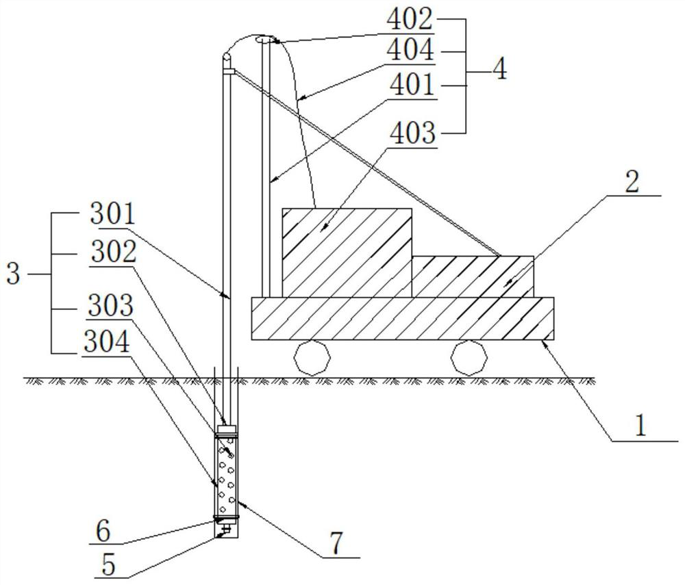 Piston device and method for reactivating ineffective piezometer tube