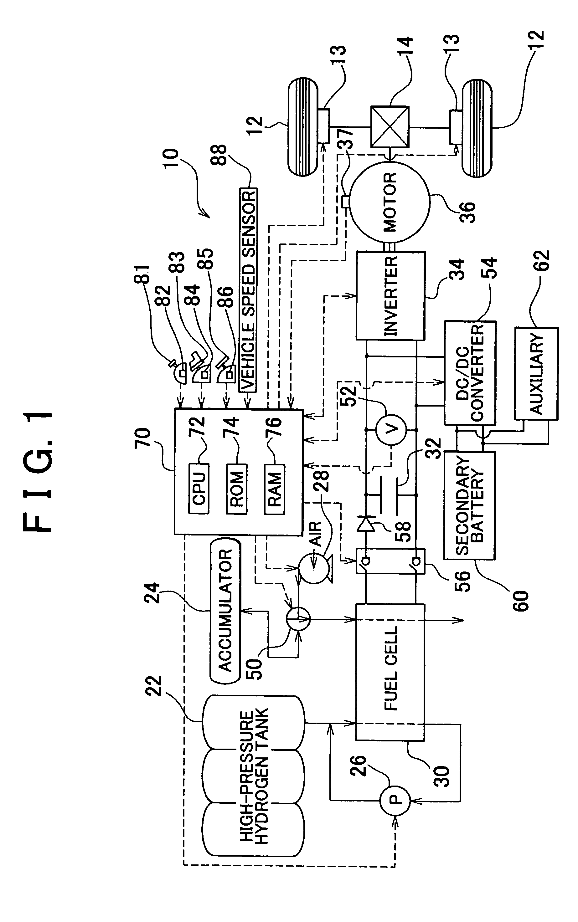 Drive unit and vehicle equipped therewith