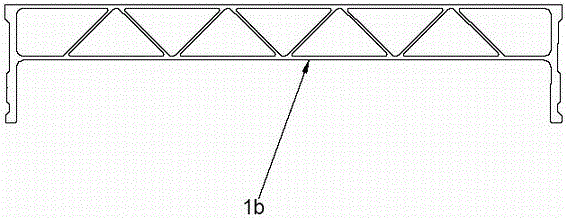 Beam, floor and corner uptight column composite structure of building aluminium alloy templates