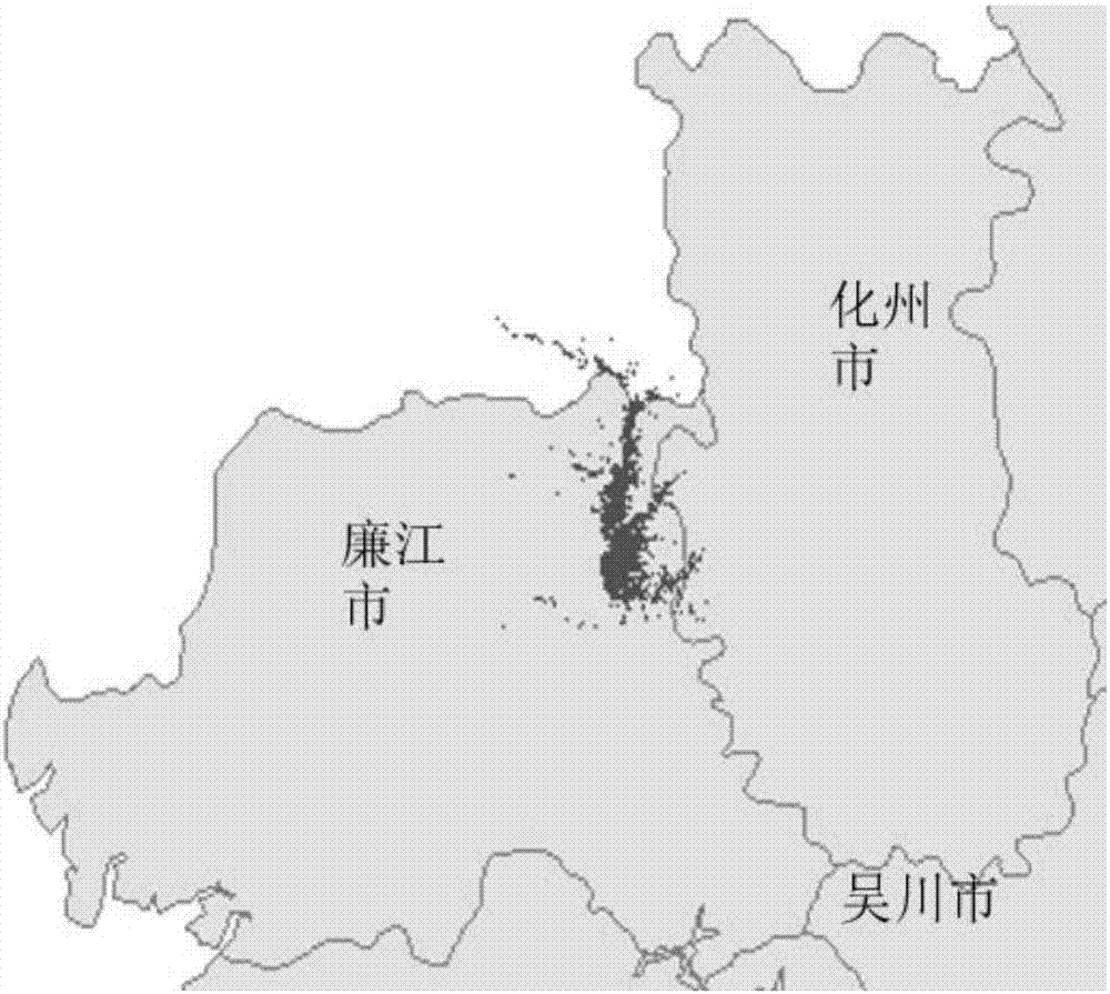 Method for estimating ammonia nitrogen content of reservoir water based on hyperspectral data