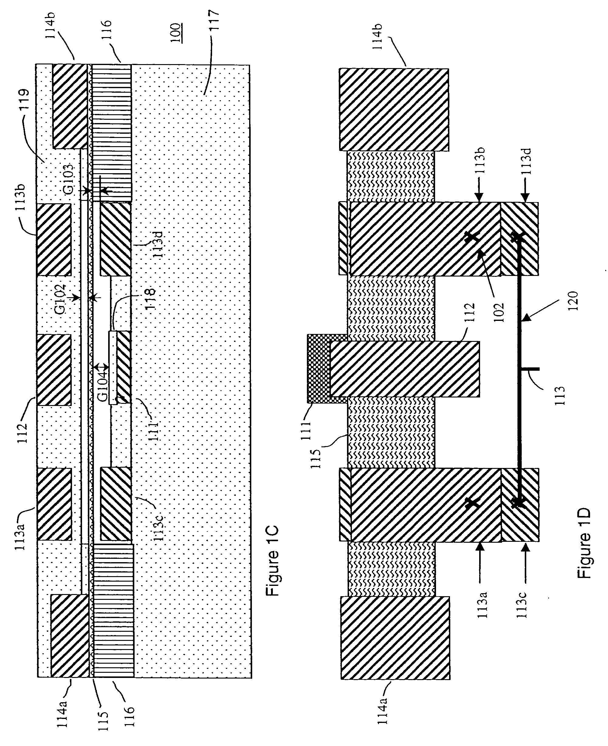 Integrated nanotube and field effect switching device