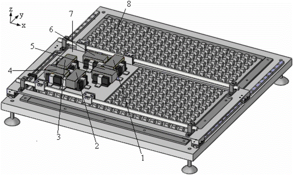 Variable displacement control mode of motor mover with unequal interval