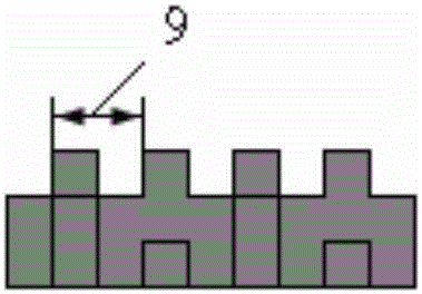 Variable displacement control mode of motor mover with unequal interval