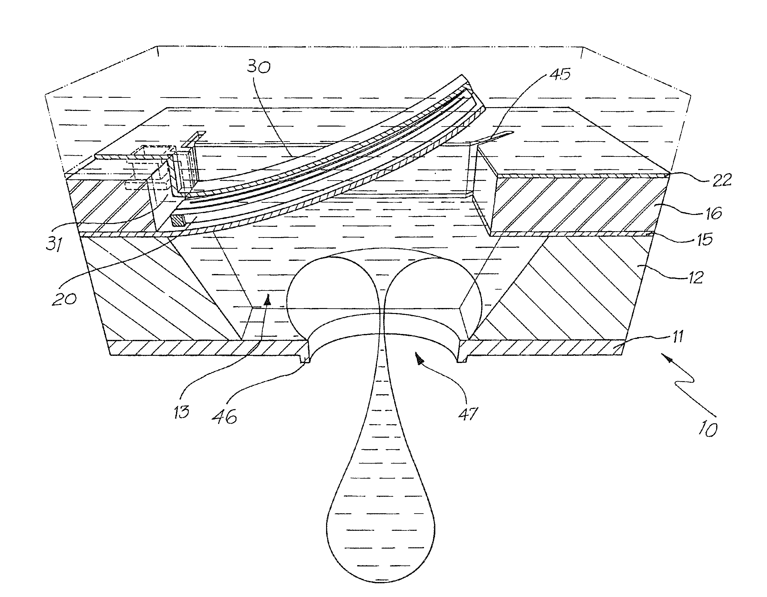 Printhead Integrated Circuit With Thin Nozzle Layer