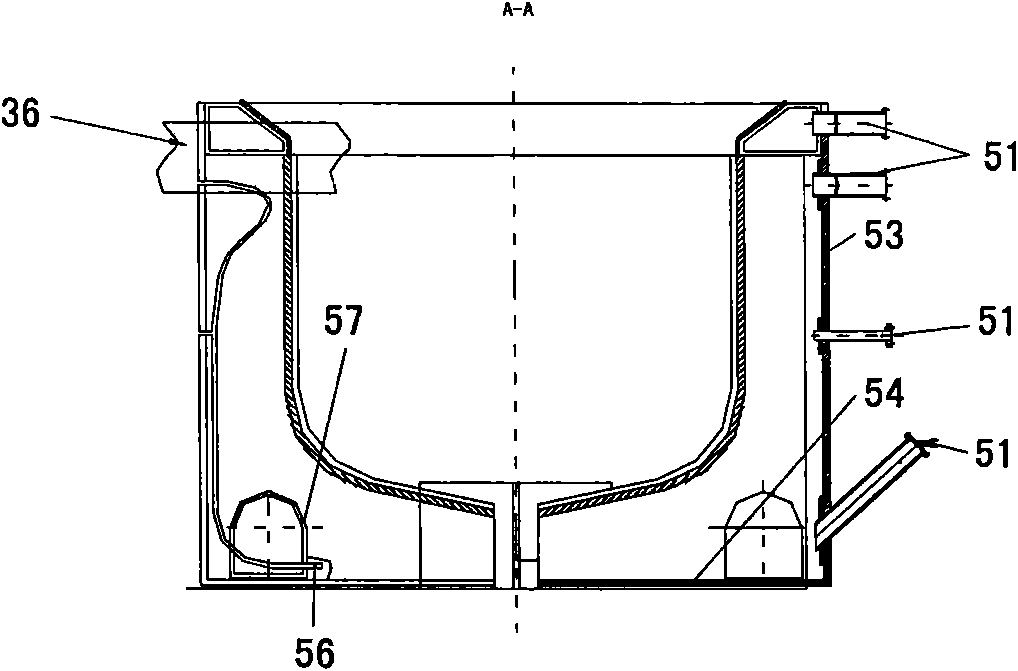 Method for installing reactor core catcher of nuclear power station