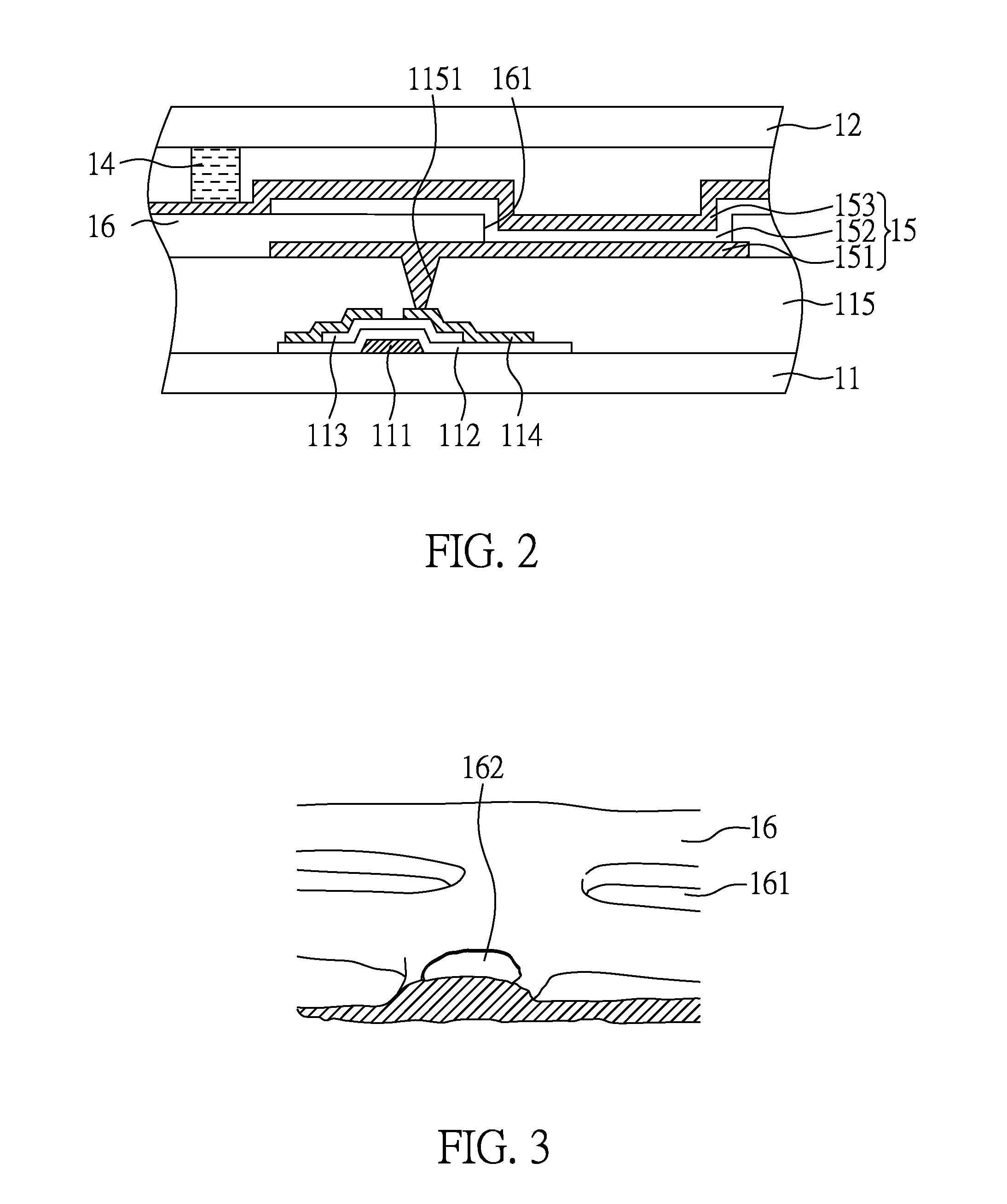 Organic light emitting diode display panel and organic light emitting diode display device containing the same