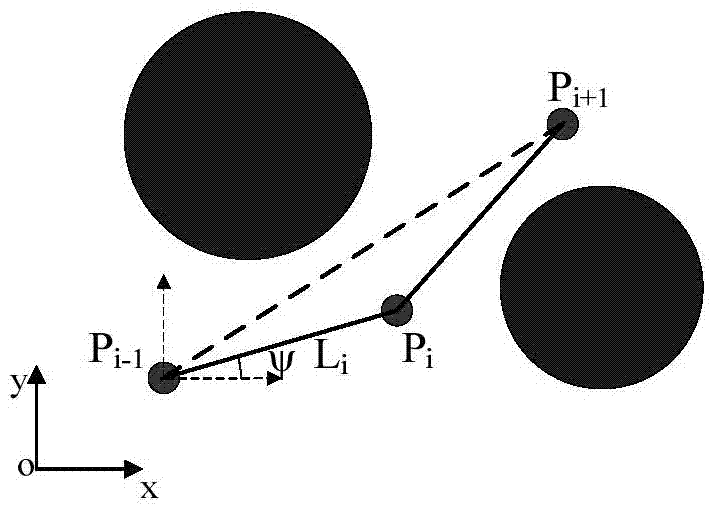 Method for determining path of UUV in process of recycling mother ship