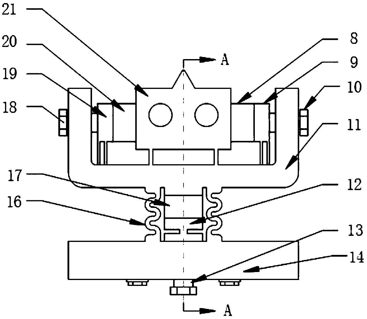 A differential linear piezoelectric motor and its working method