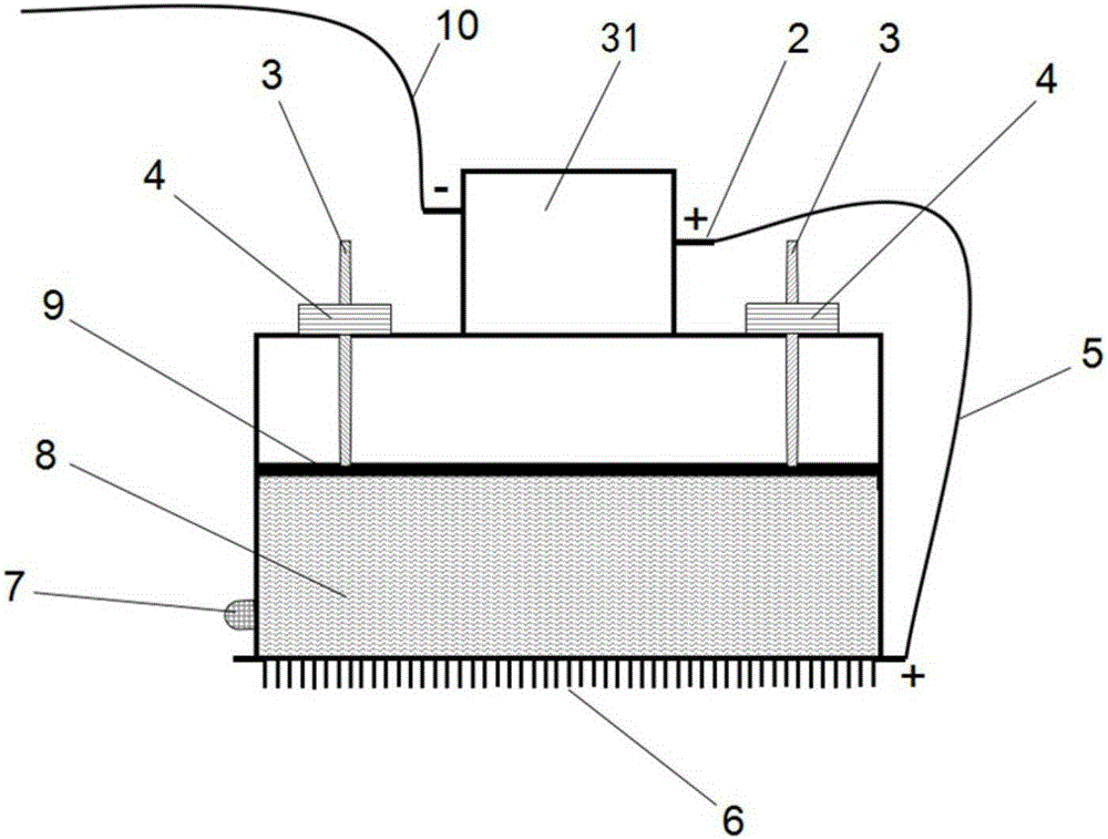 Device for fiber blending