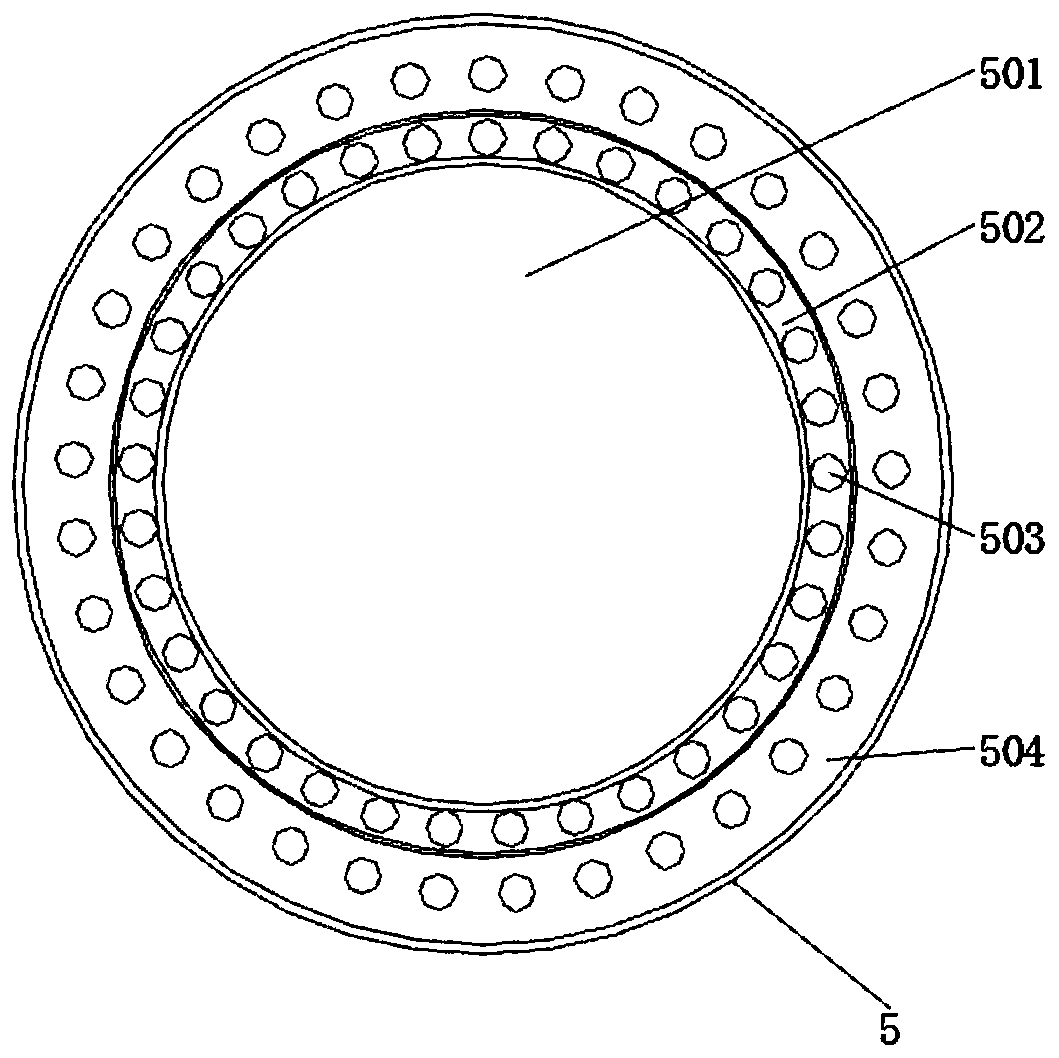 Anti-jamming computer cable that can be expanded from opposite sides