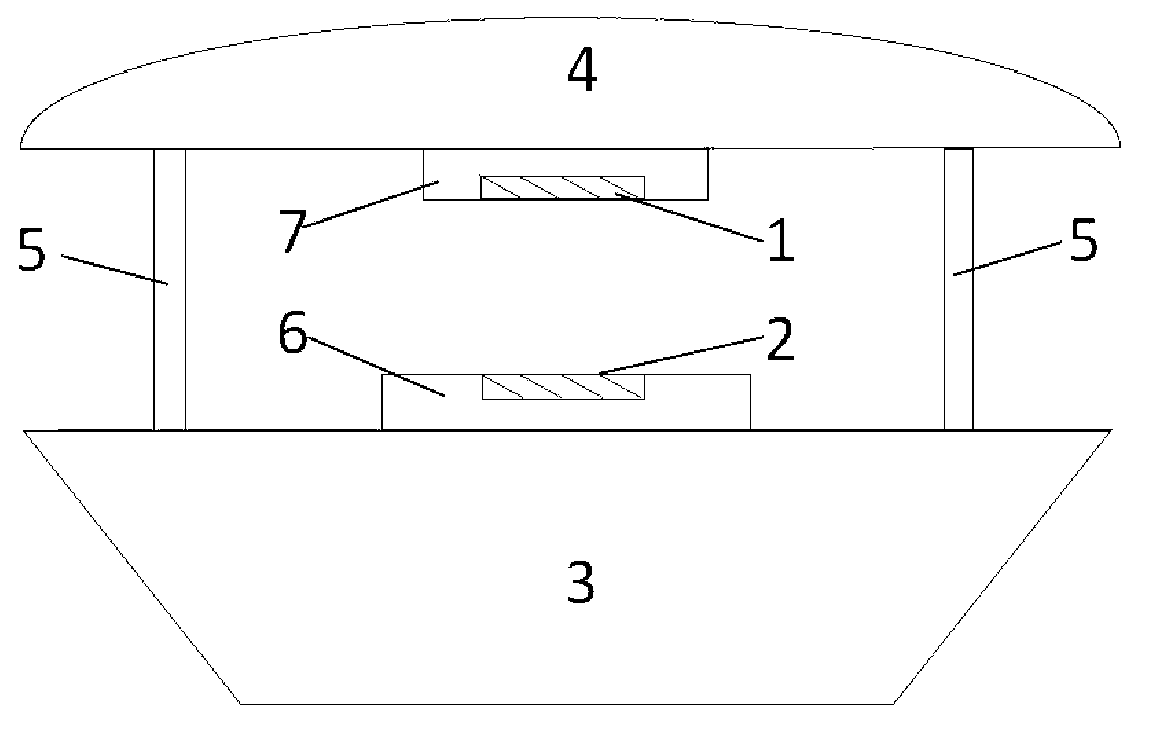 Thermal wind speed sensing device capable of performing zero compensation automatically and method for measuring wind speeds