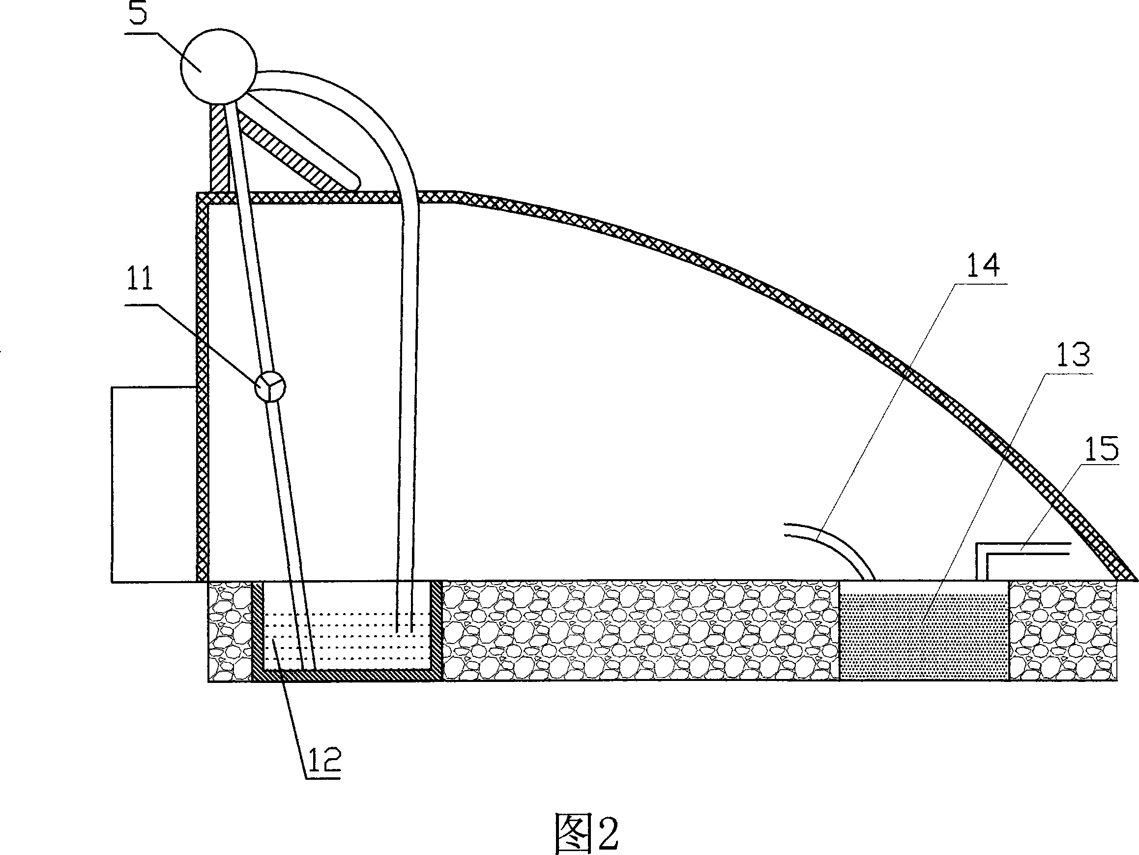 Housing energy-saving environment protection ecological greenhouse