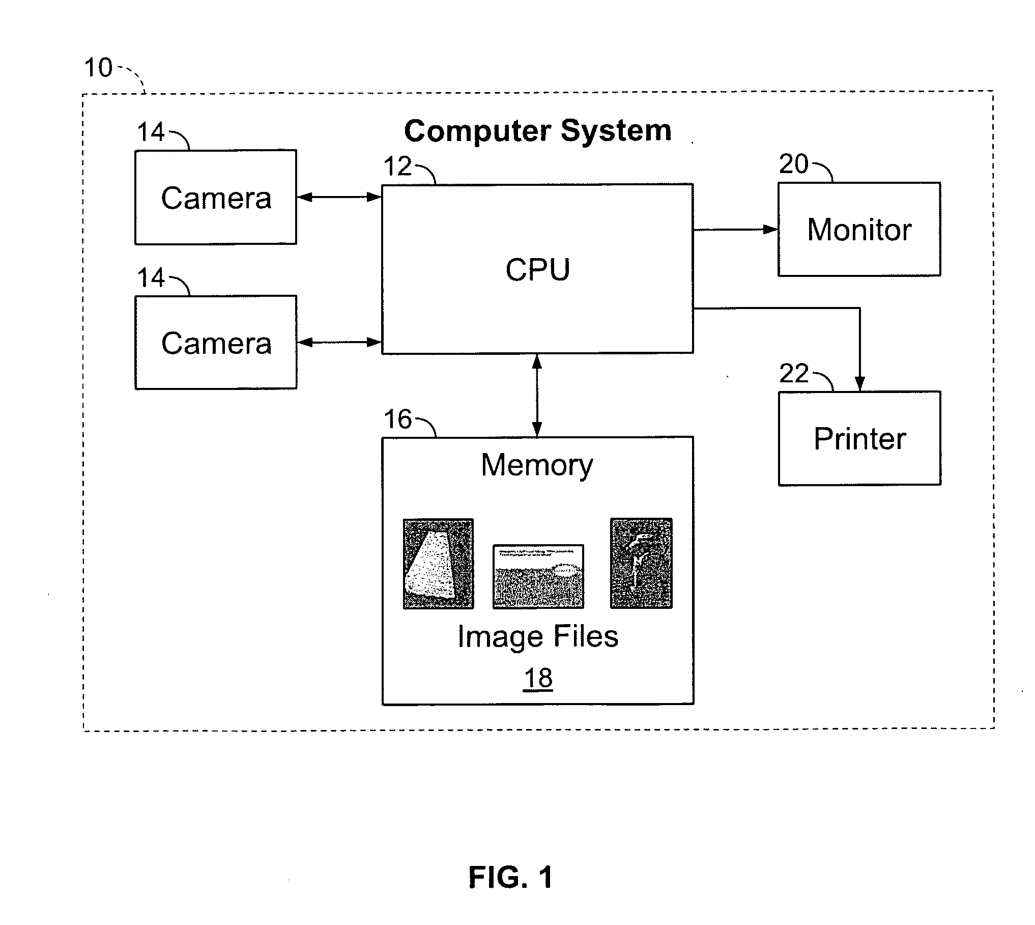 Method for using image depth information in identifying illumination fields