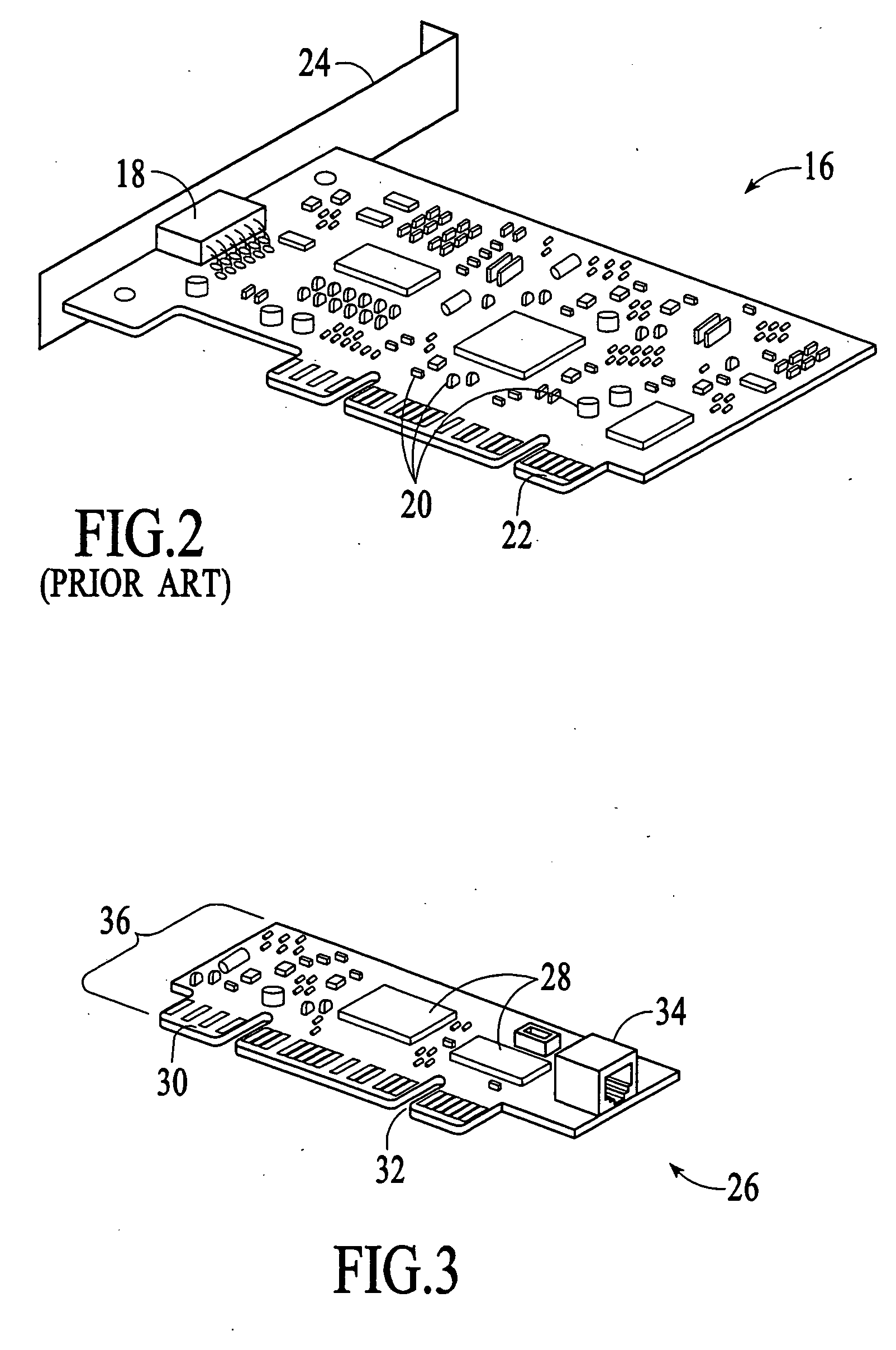 Low profile expansion card for a system