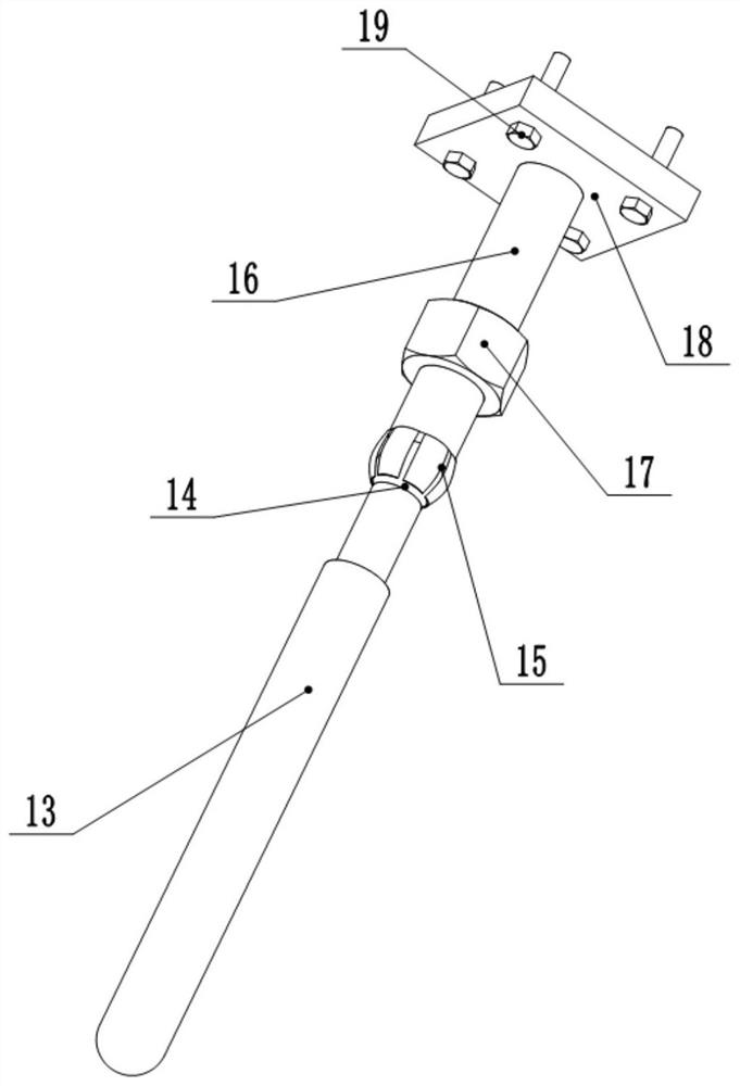 Preparation device and preparation method of directional steel fiber reinforced concrete prefabricated component