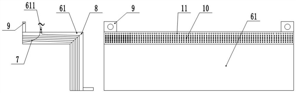 Preparation device and preparation method of directional steel fiber reinforced concrete prefabricated component