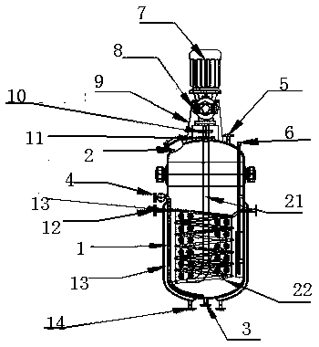 Efficient spiral coil reaction device