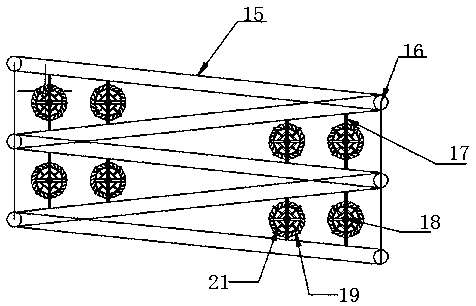 Efficient spiral coil reaction device