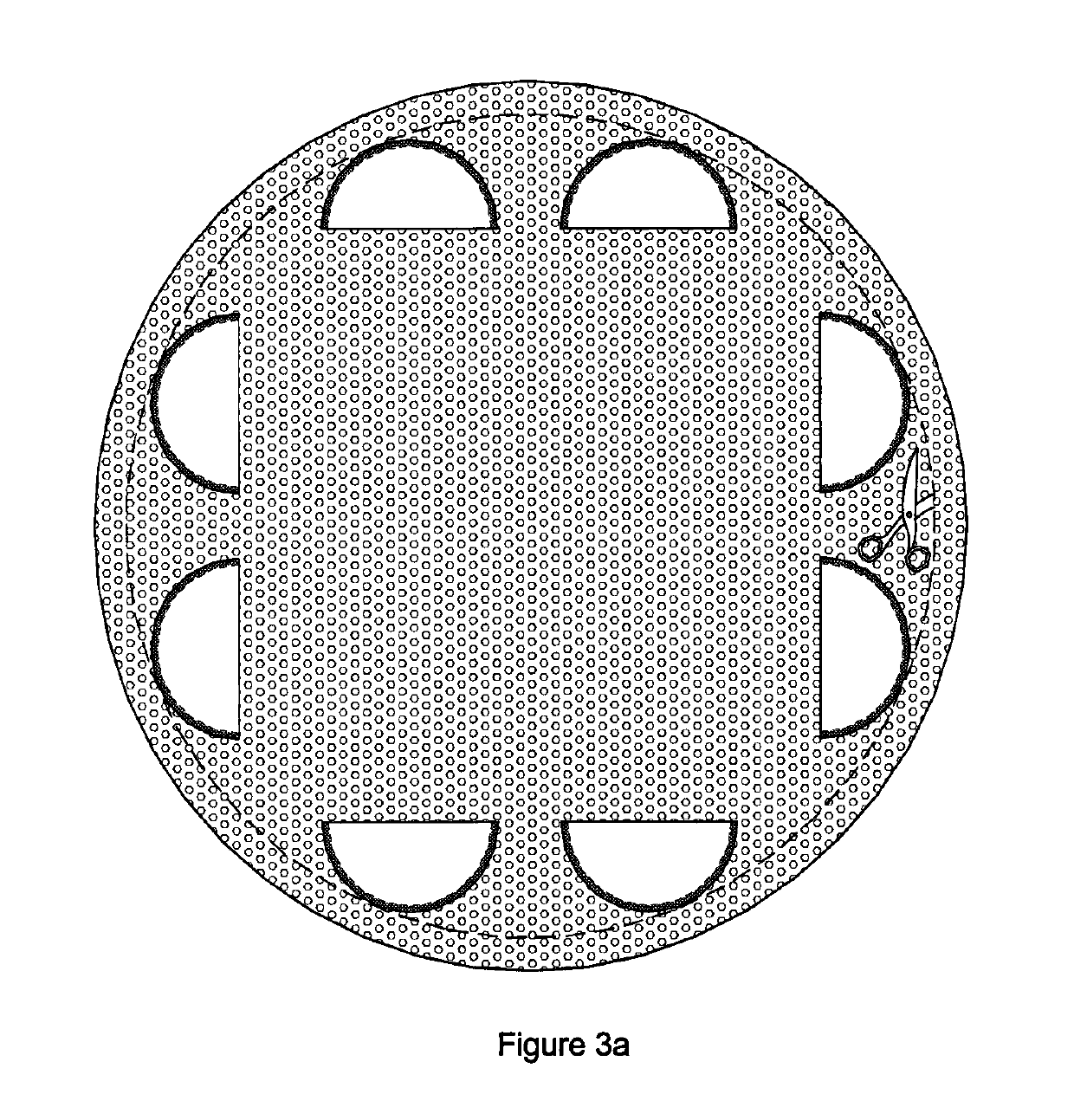 Abdominal wound dressing with application aid