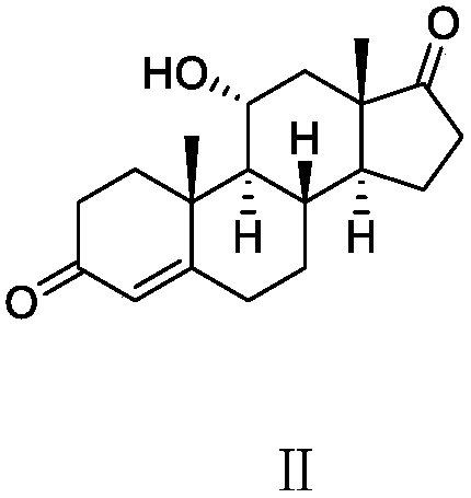 Method for producing 11alpha-hydroxy-4-ene-3,17-androstanedione