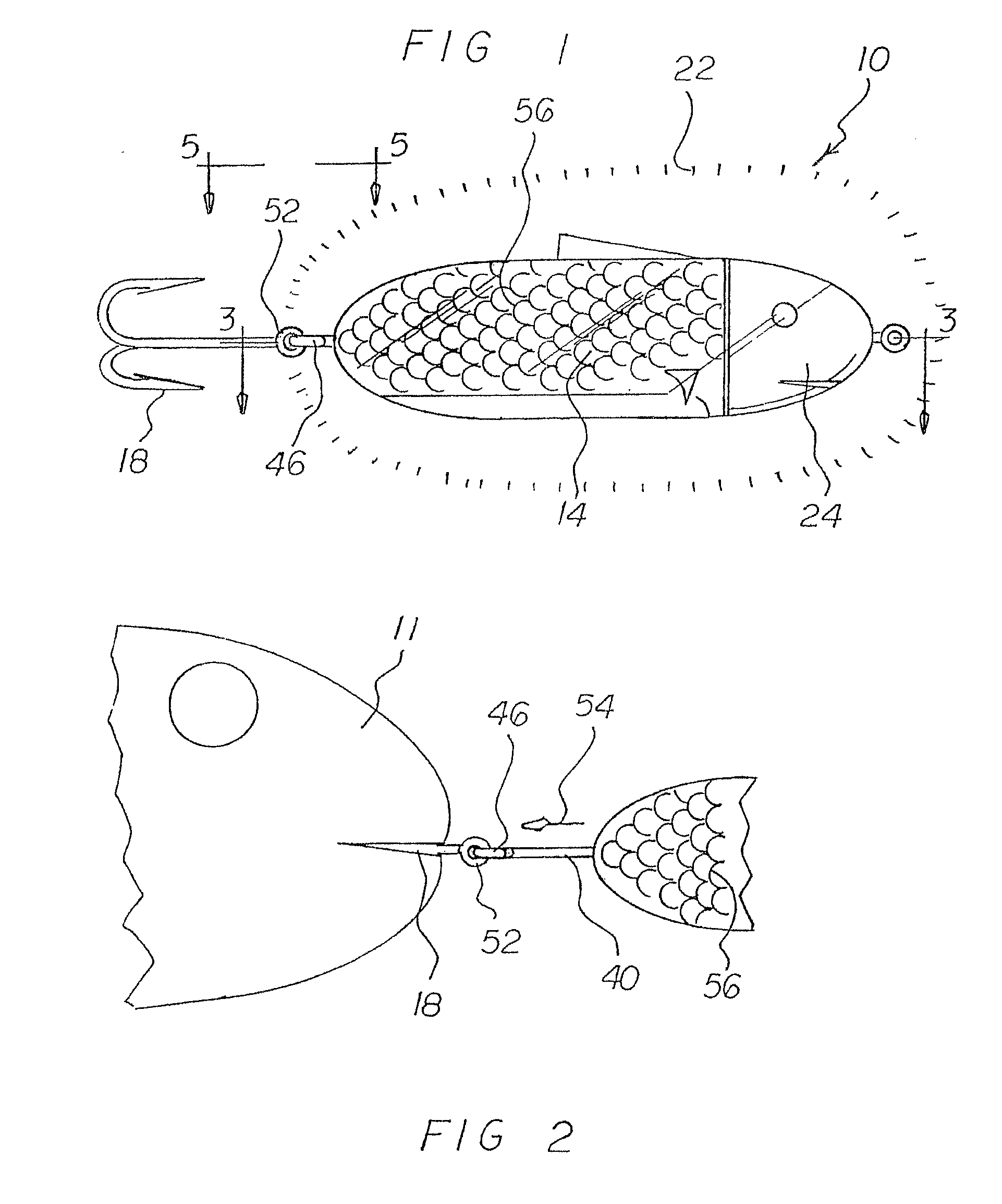 Electric Shock Fishing Lure Apparatus