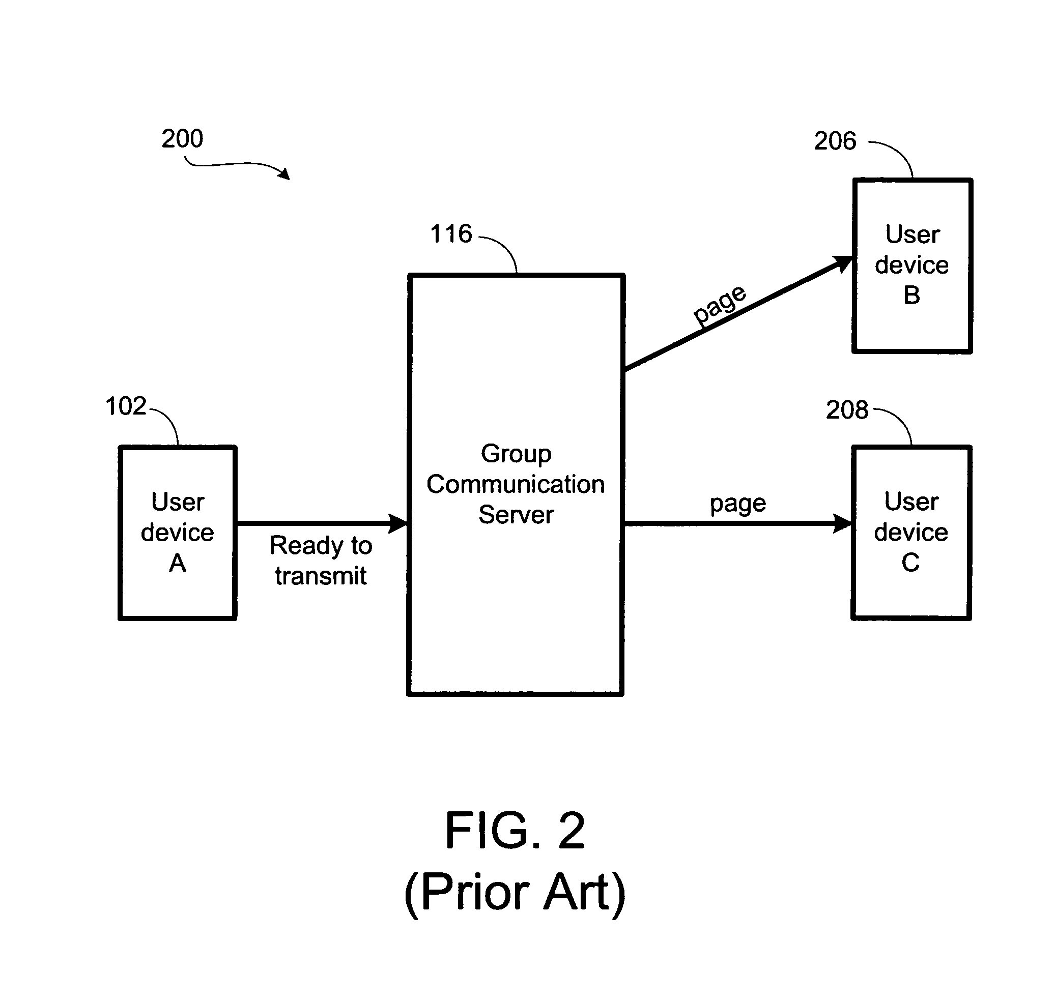 System and method for providing an early notification when paging a wireless device