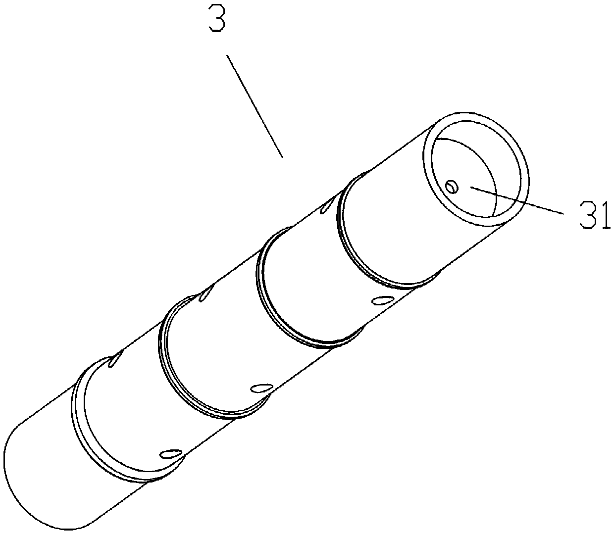 Greening method for garden slope