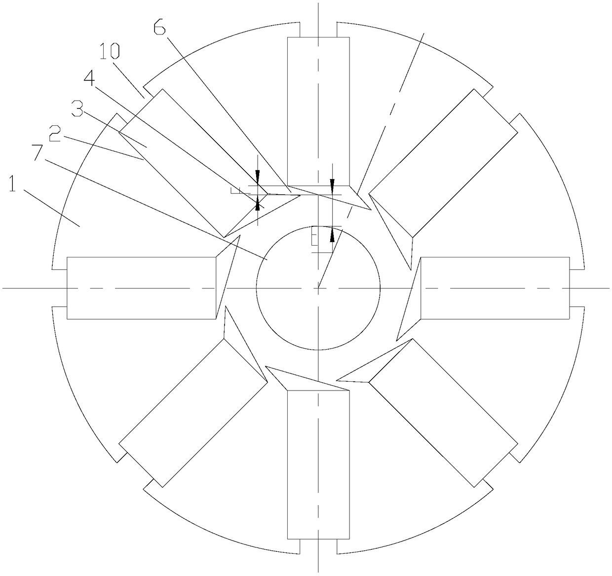 Motor rotor and permanent magnet motor