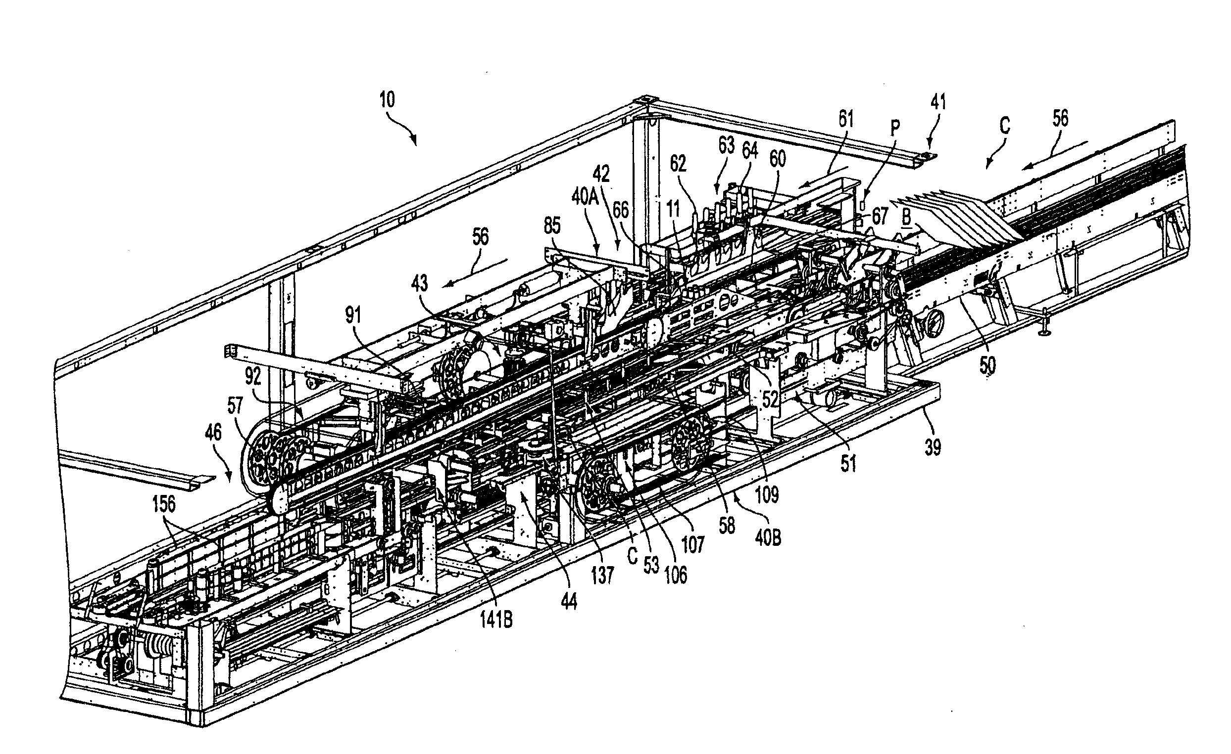 System and method for packaging of nested products