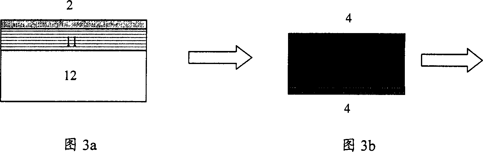 Large-area and low-power laser stripping method for GaN-base epitaxial layer