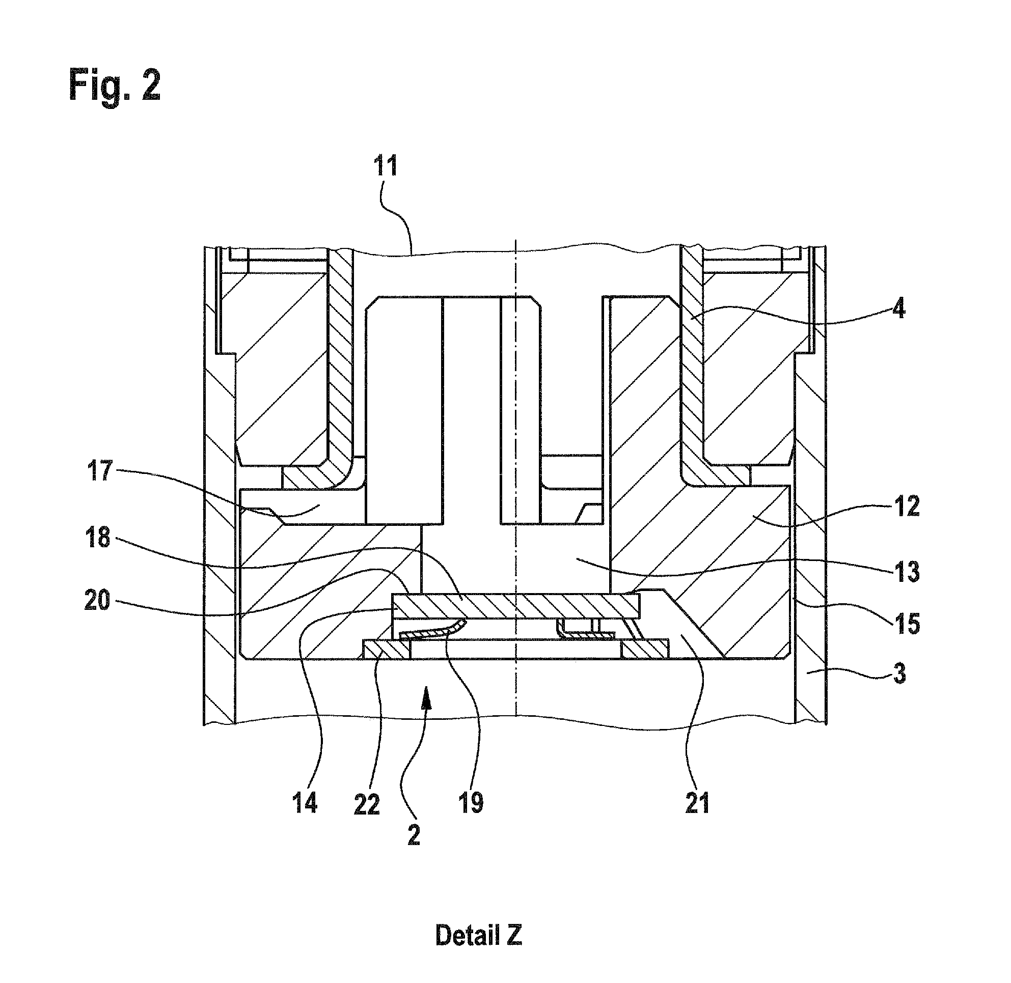 Valve spring for a plate valve