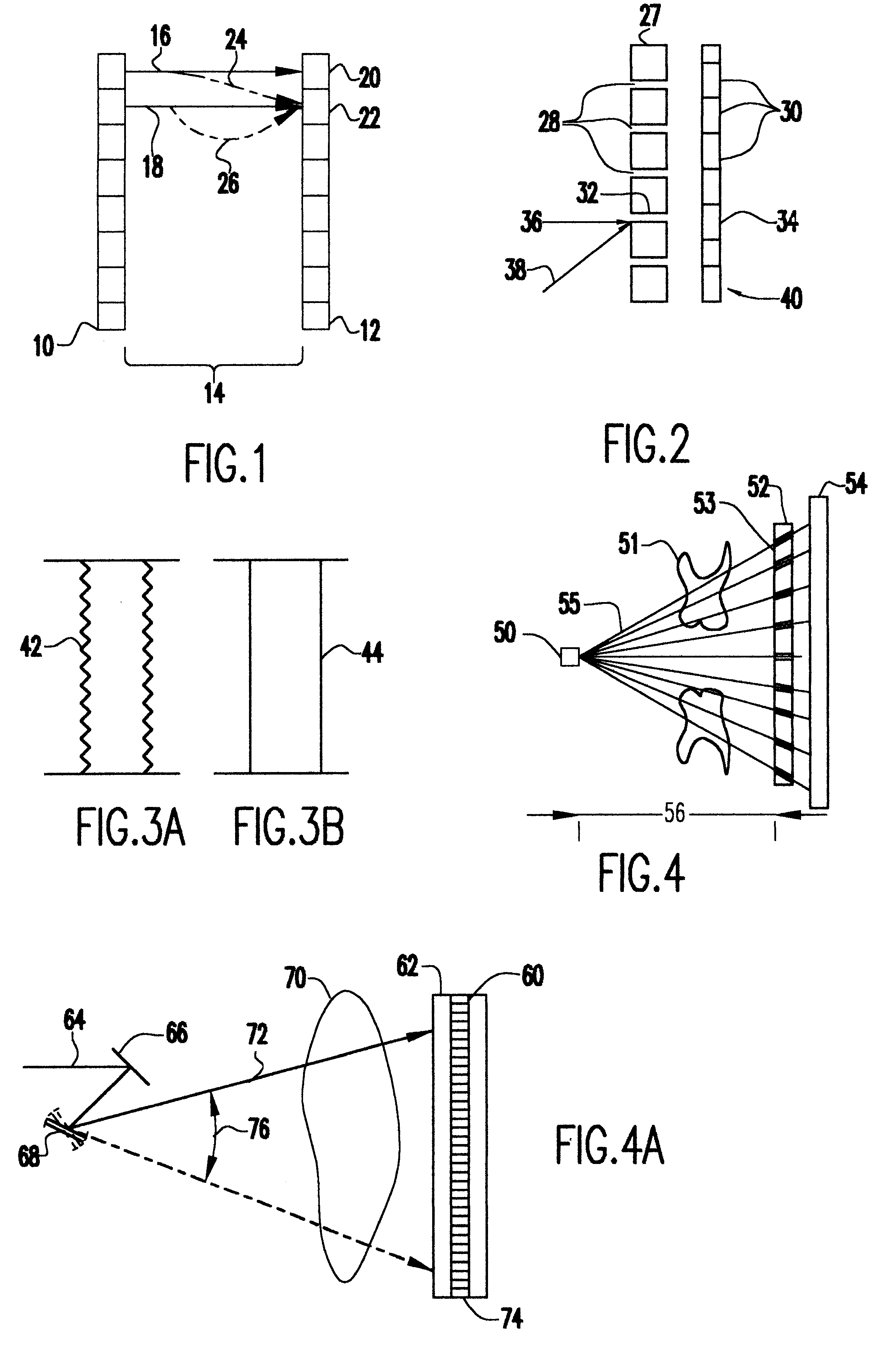 Transillumination imaging instrumentation with scattered light discrimination