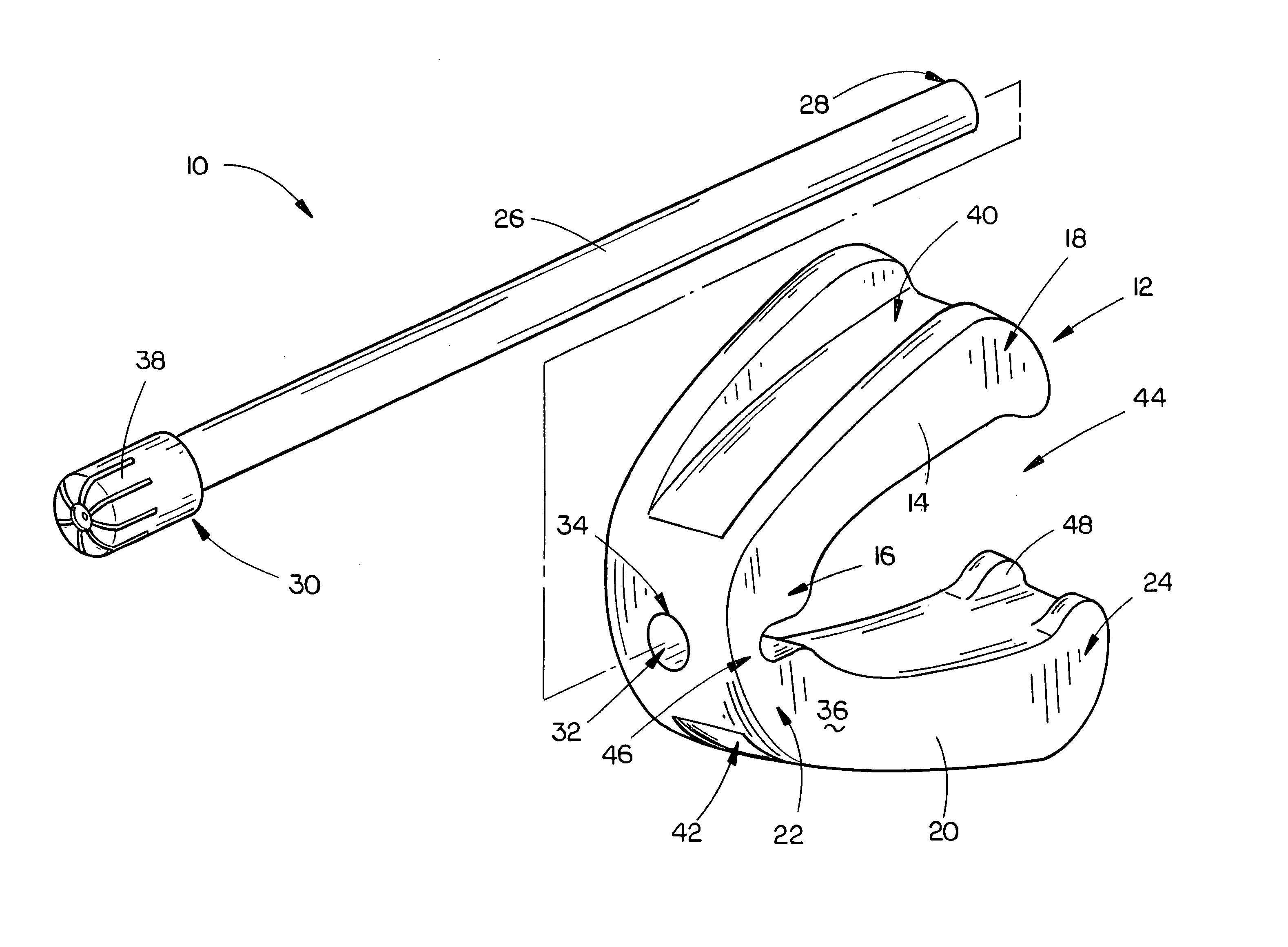 Oral suction device