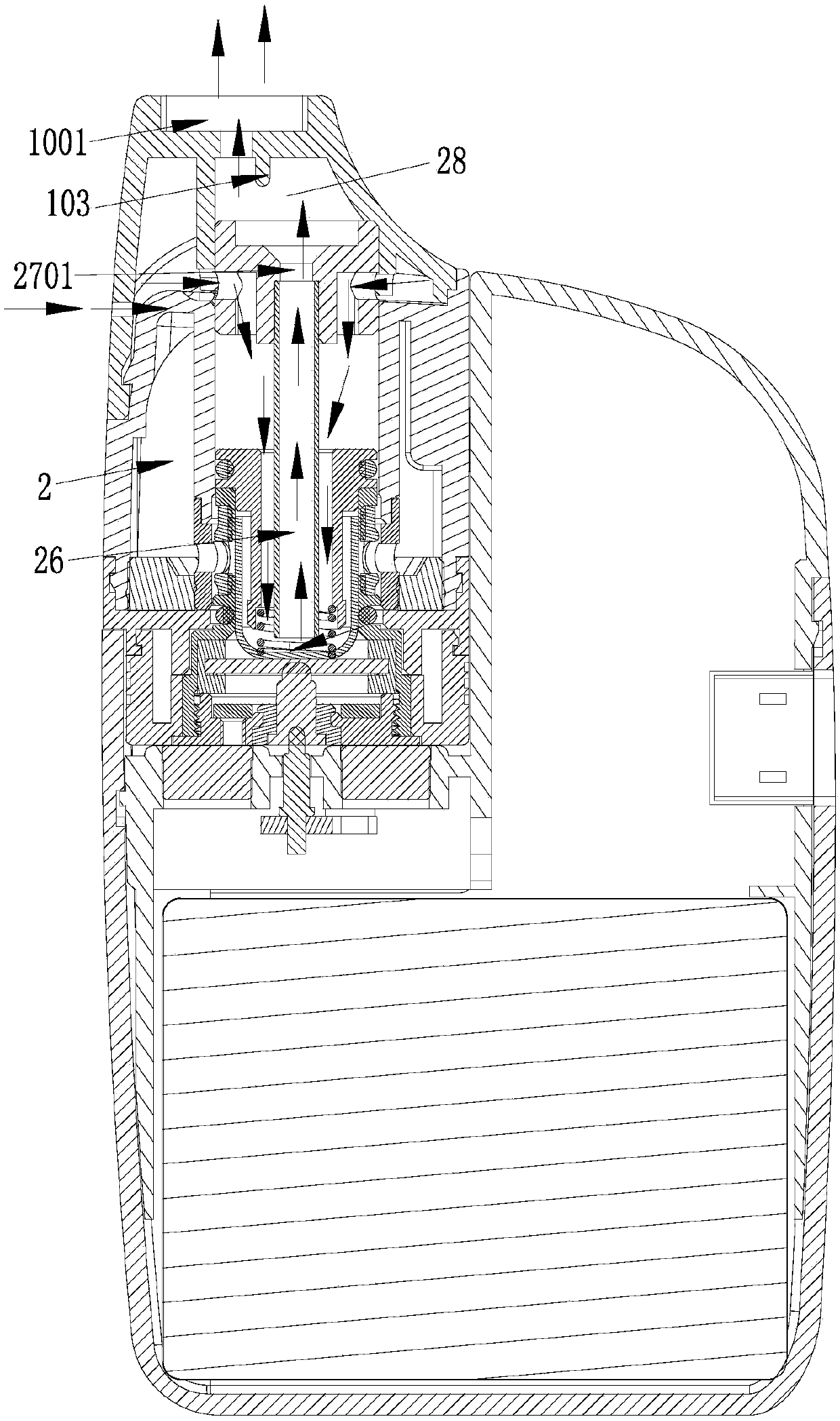 Electronic cigarette atomizer and electronic cigarette