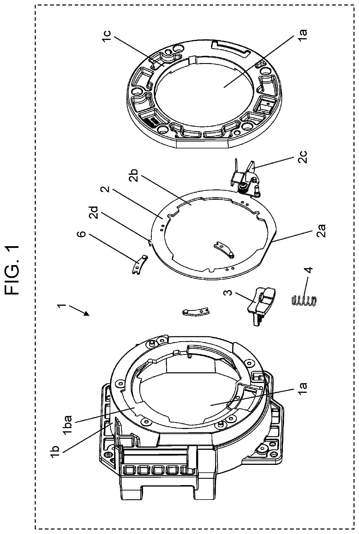 Lens mounting apparatus and projector