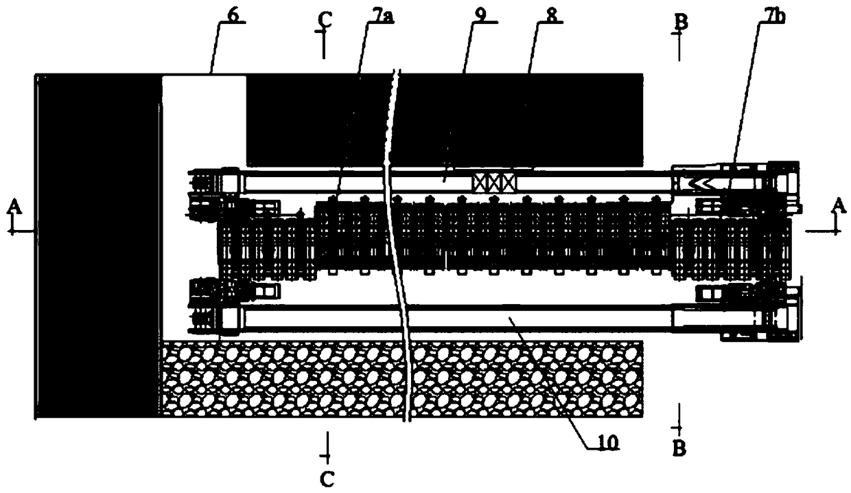 L-shaped fully-mechanized caving mining method and early-warning monitoring method for extremely-thick coal seam under slope of open-pit mine