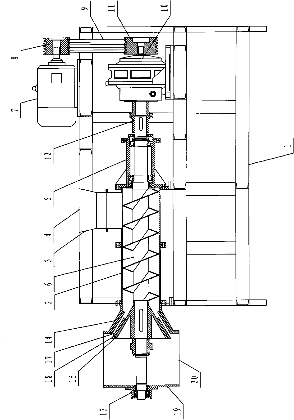 Film squeezing machine