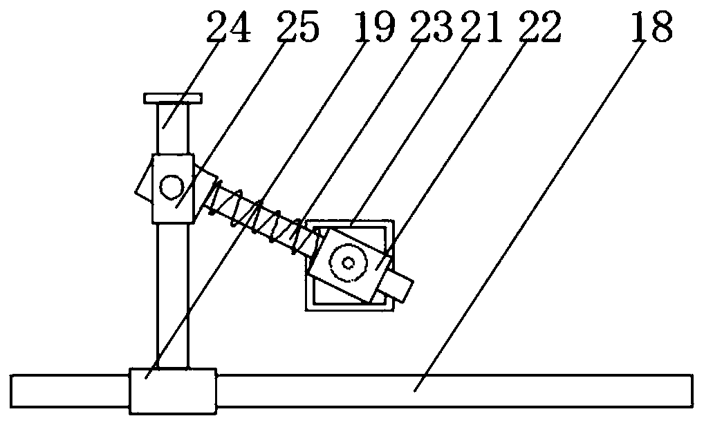 Tissue inspection and disinfection treatment device