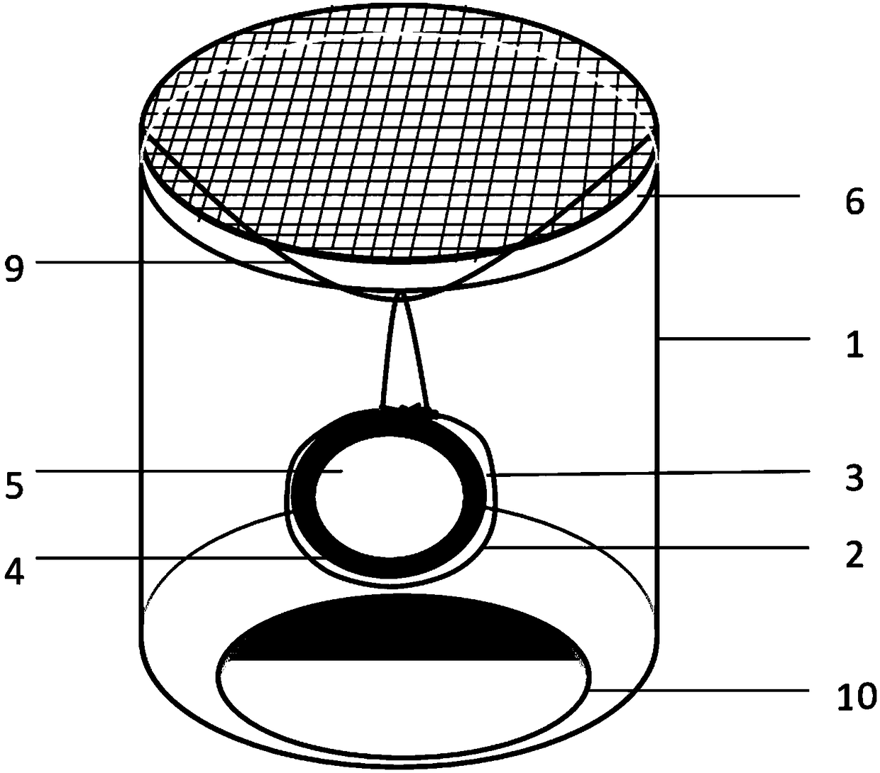 Device and method for lab rearing of fruit fly parasitic wasps