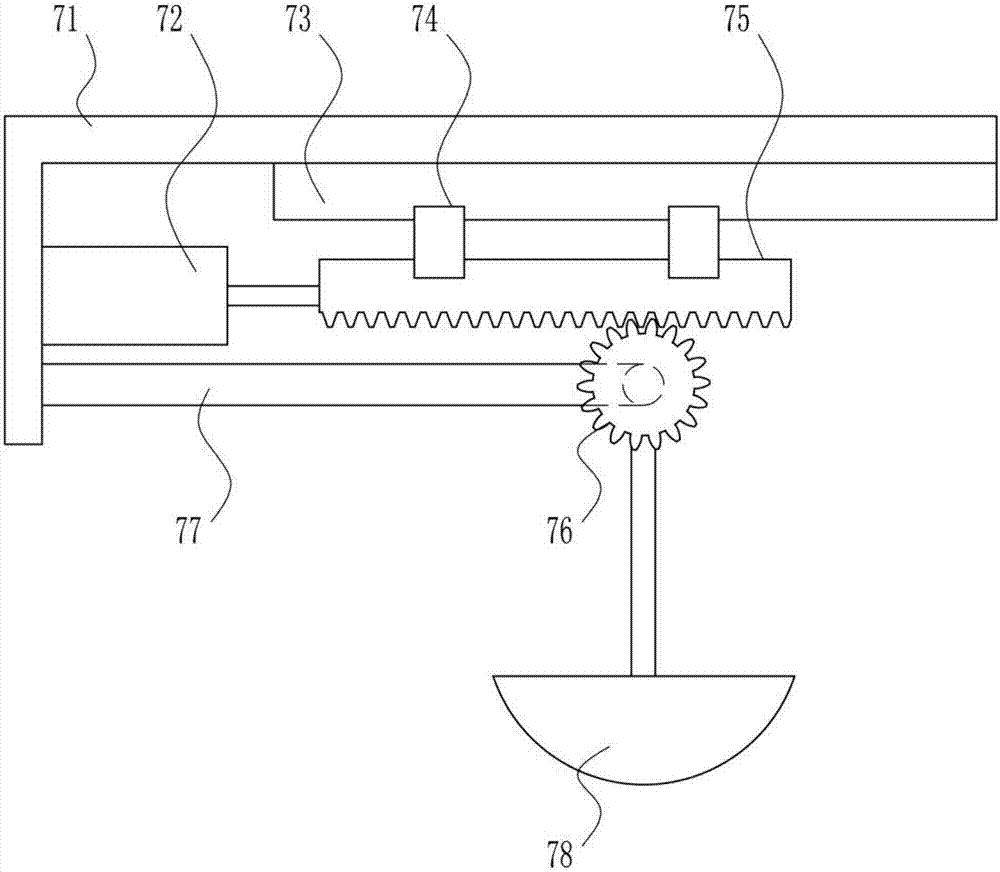 Cleaning type cutting device