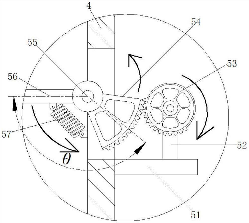 Incinerator feeding device with functions of preventing tempering and controlling feeding amount