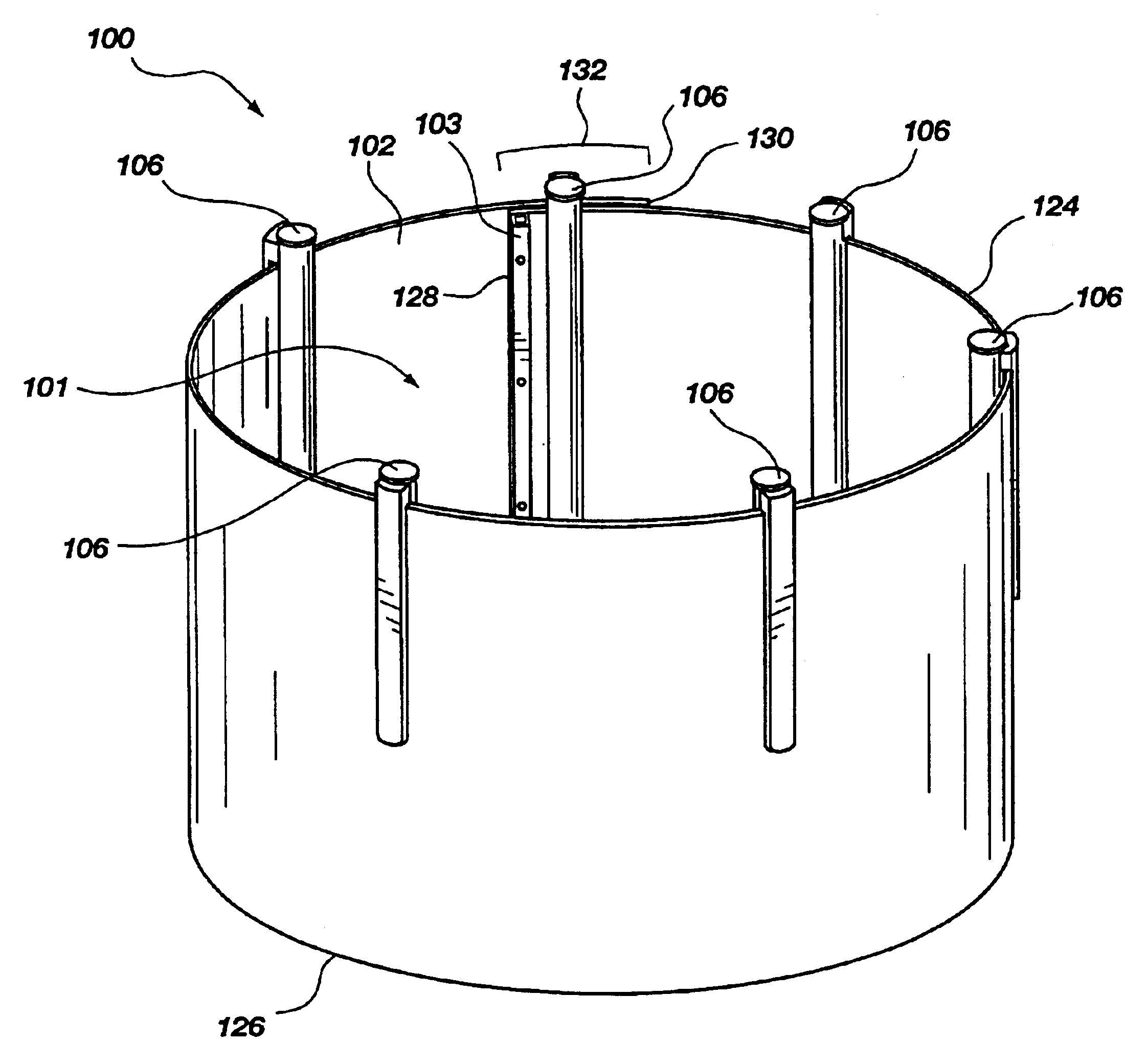 Portable campfire barrier system