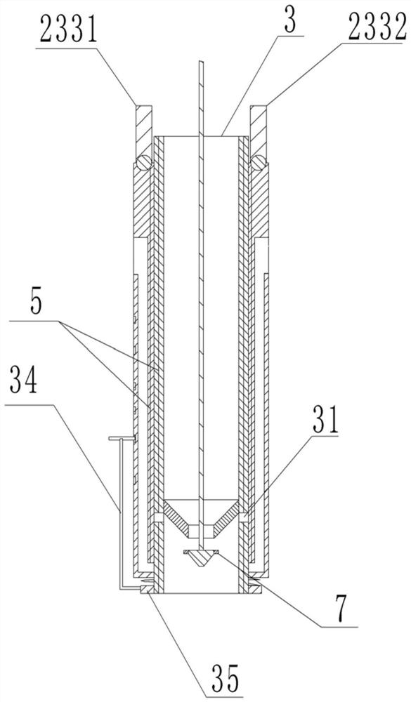 Horizontal battery sealing wax method