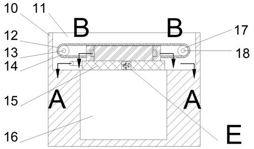 Industrial waste extruding and collecting device