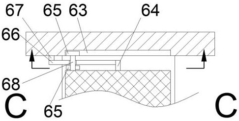 Industrial waste extruding and collecting device